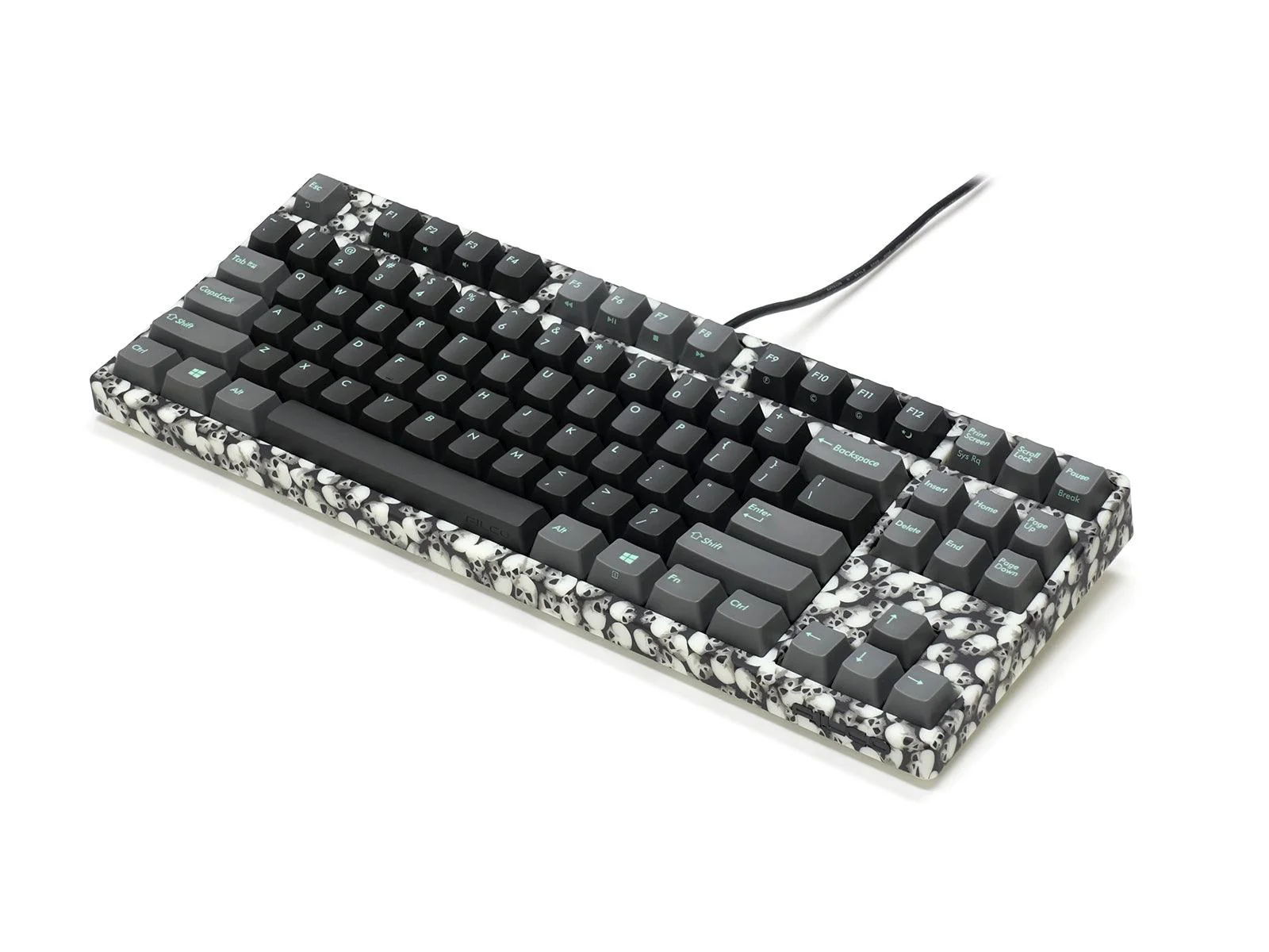 Filco Majestouch Lumi S Tenkeyless Double Shot PBT 87 US ASCII Mechanical Keyboard Lumi Skull (MX Red Switch) (FKBN87MRL/ECSP2LS) - Image 5