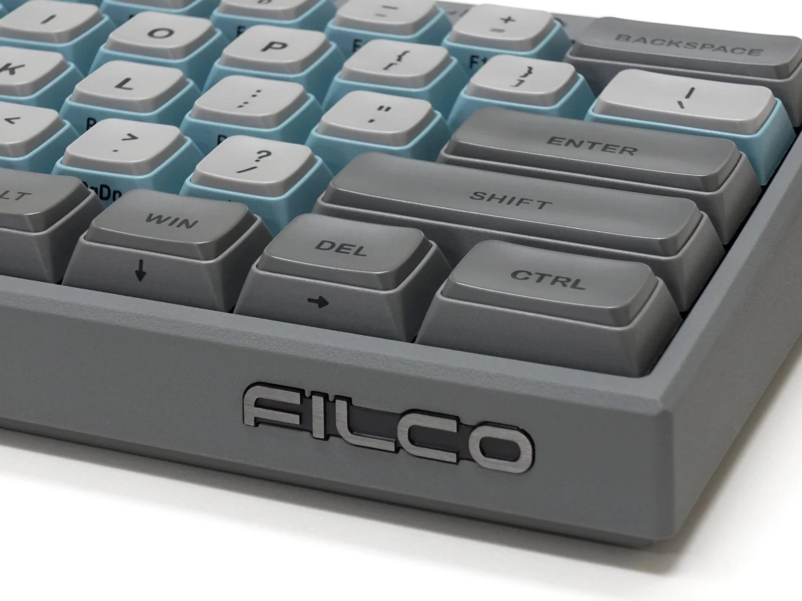 Filco Majestouch Minila-R Convertible Double Shot PBT 63 US ASCII Mechanical Keyboard Sky Gray (MX Red Switch) (FFBTR63MRL/ESG) - Image 6