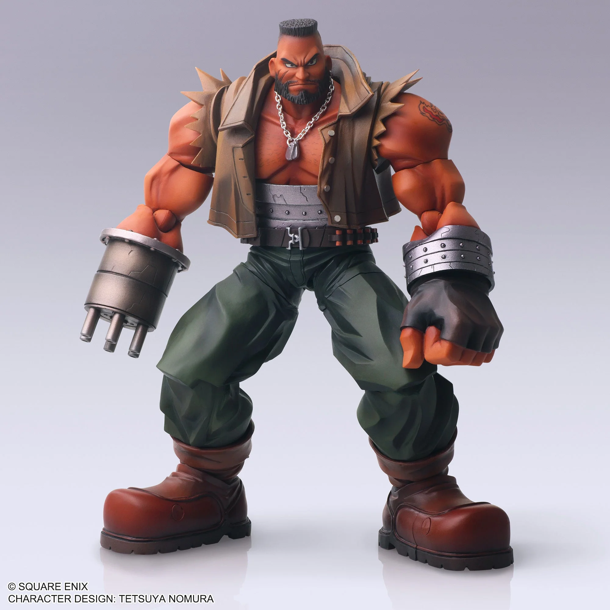 Final Fantasy VII Bring Arts Action Figure: Barret Wallace