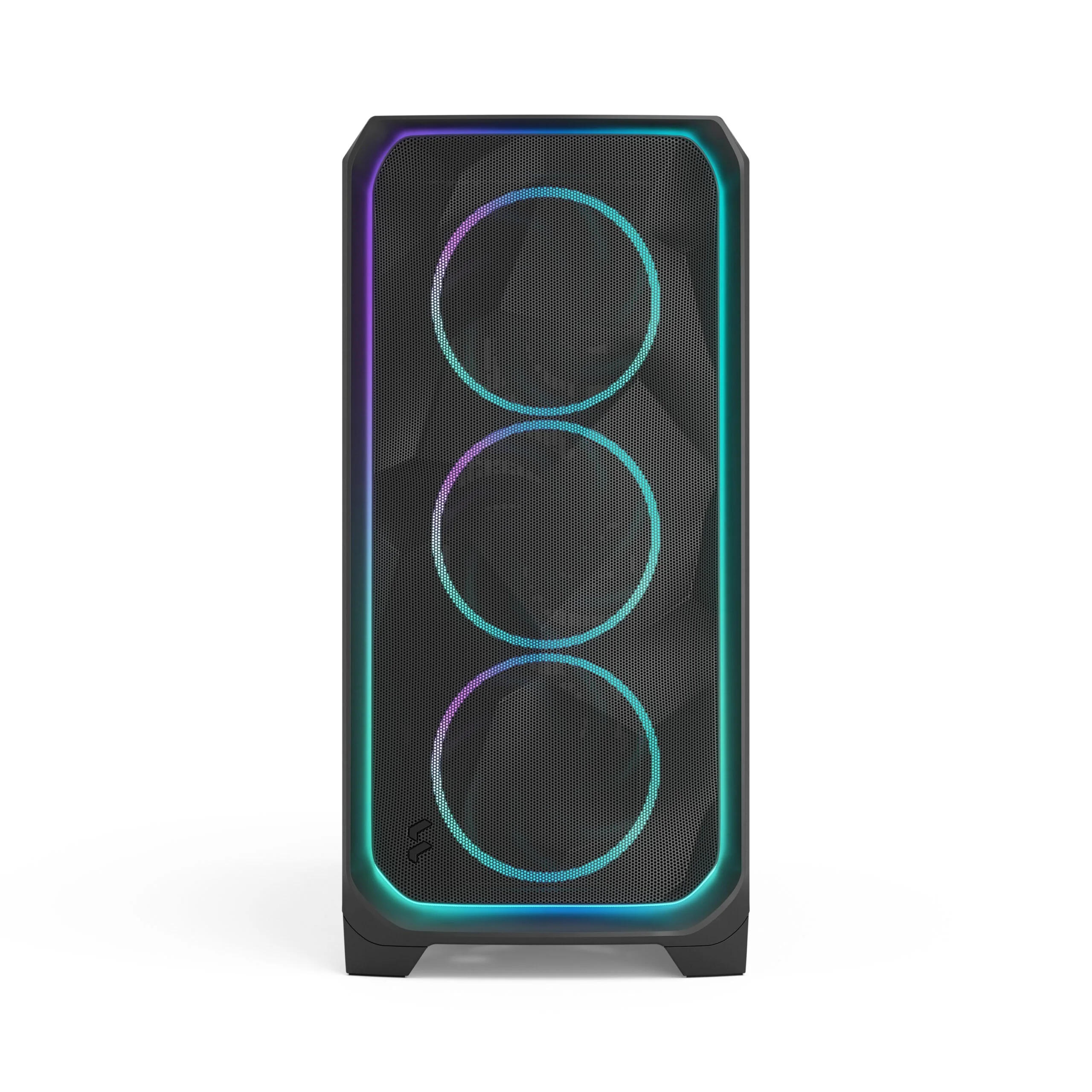 Fractal Design Meshify 3 XL Computer Case (Ambience Pro RGB Black Tempered Glass Light Tint, Ambience Pro RGB White Tempered Glass Clear Tint) - Image 3