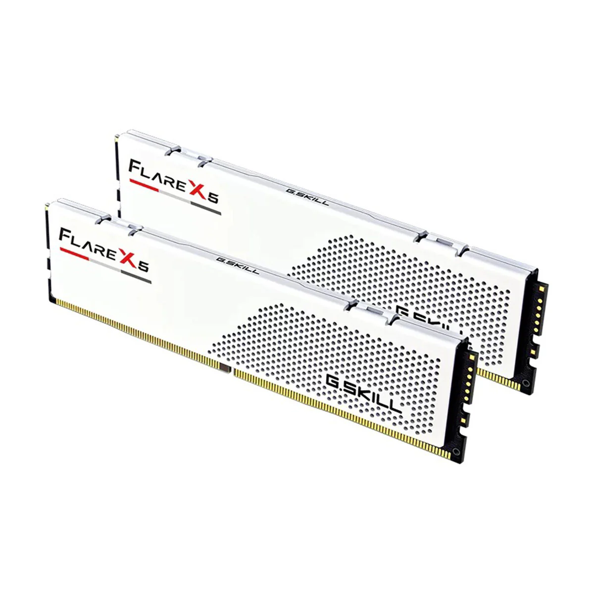G.Skill Flare X5 32GB (16GBx2) DDR5 6000MT/s CL36-36-36-96 1.35V Intel XMP 3.0 / AMD EXPO Desktop Memory (Matte White) (F5-6000J3636F16GX2-FX5W) - Image 3