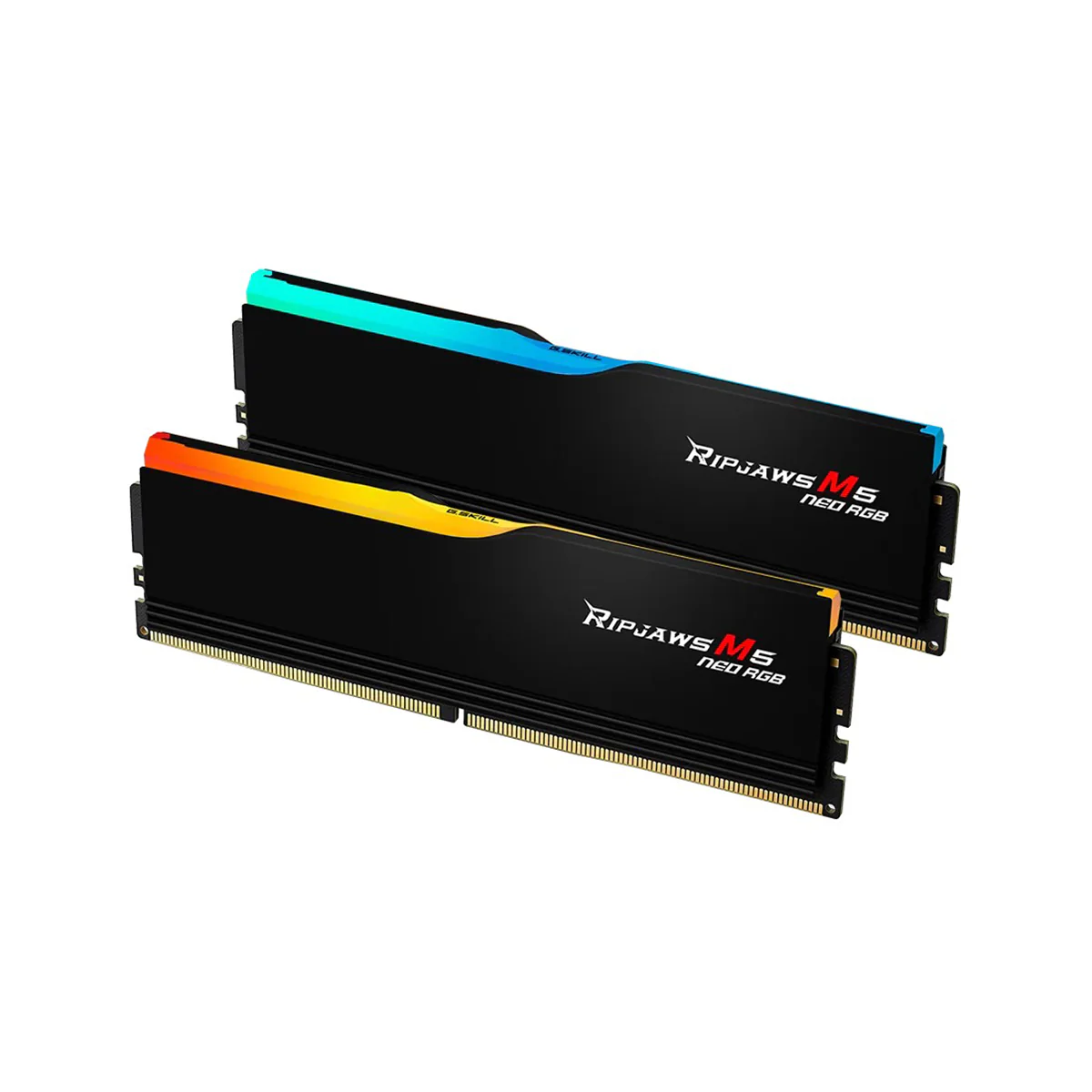 G.Skill Ripjaws M5 Neo RGB 32GB (2x16GB) DDR5 6000 MT/s CL30-38-38-96 1.35V AMD EXPO Desktop Memory (Matte Black) (F5-6000J3038F16GX2-RM5NRK) - Image 4