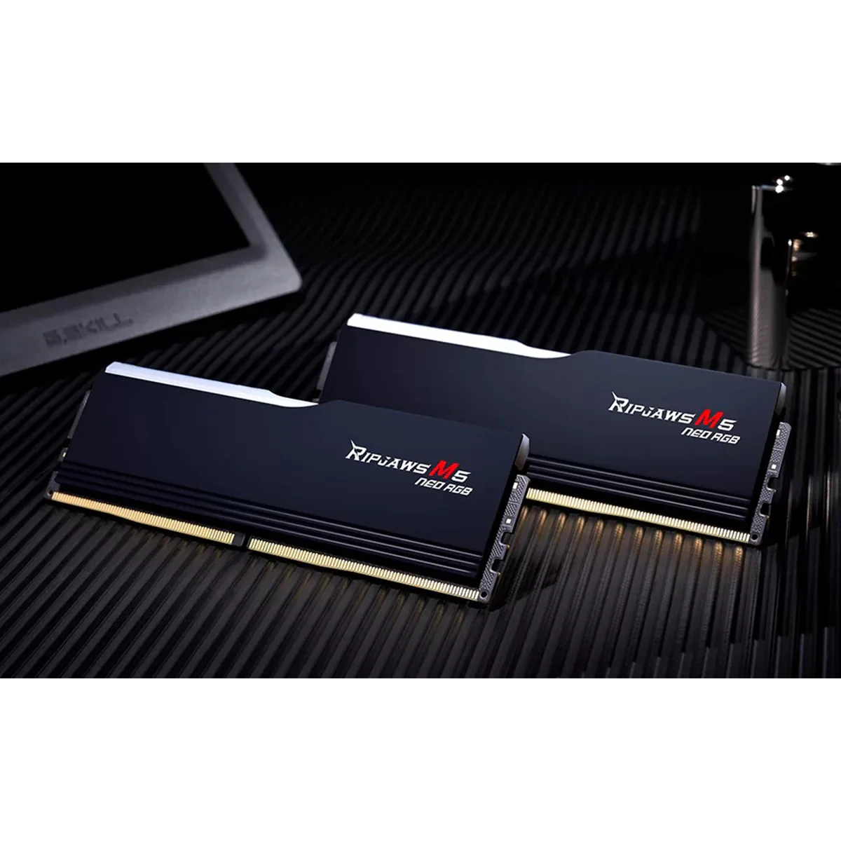 G.Skill Ripjaws M5 Neo RGB 32GB (2x16GB) DDR5 6000 MT/s CL30-38-38-96 1.35V AMD EXPO Desktop Memory (Matte Black) (F5-6000J3038F16GX2-RM5NRK) - Image 7