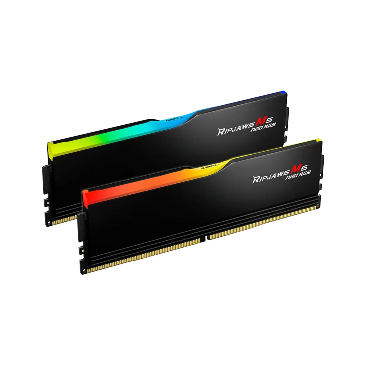 G.Skill Ripjaws M5 Neo RGB 32GB (2X16GB) DDR5 6000MT/s CL36-36-36-96 1.35V Amd Expo Memory (Black, White) - Image 4