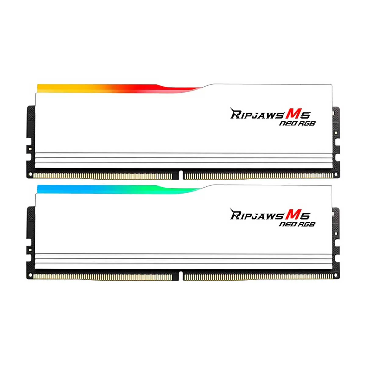 G.Skill Ripjaws M5 Neo RGB DDR5 64GB (2x32GB) 6000 MT/s CL36-36-36-96 1.35V AMD EXPO Desktop Memory (Matte White) (F5-6000J3636F32GX2-RM5NRW)