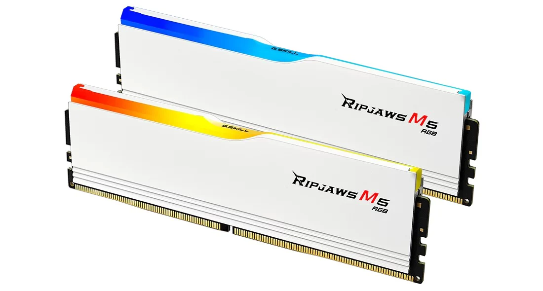 G.Skill Ripjaws M5 RGB 64GB (2X32GB) DDR5 6000MHZ CL32-38-38-96 1.40V Intel Xmp Desktop Memory (Black, White) - Image 3