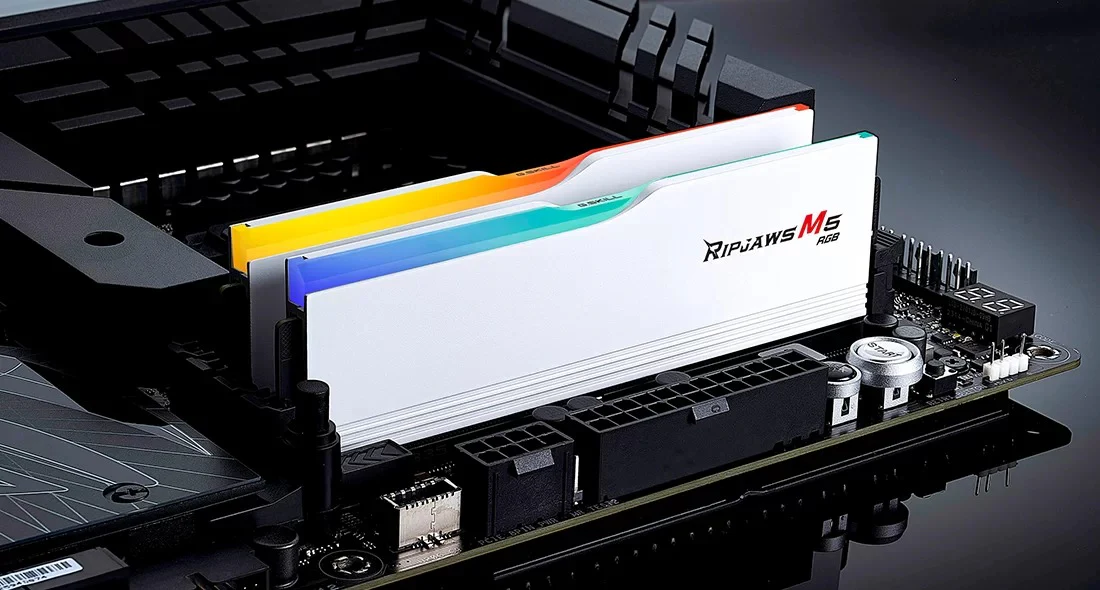 G.Skill Ripjaws M5 RGB 64GB (2X32GB) DDR5 6000MHZ CL32-38-38-96 1.40V Intel Xmp Desktop Memory (Black, White) - Image 6