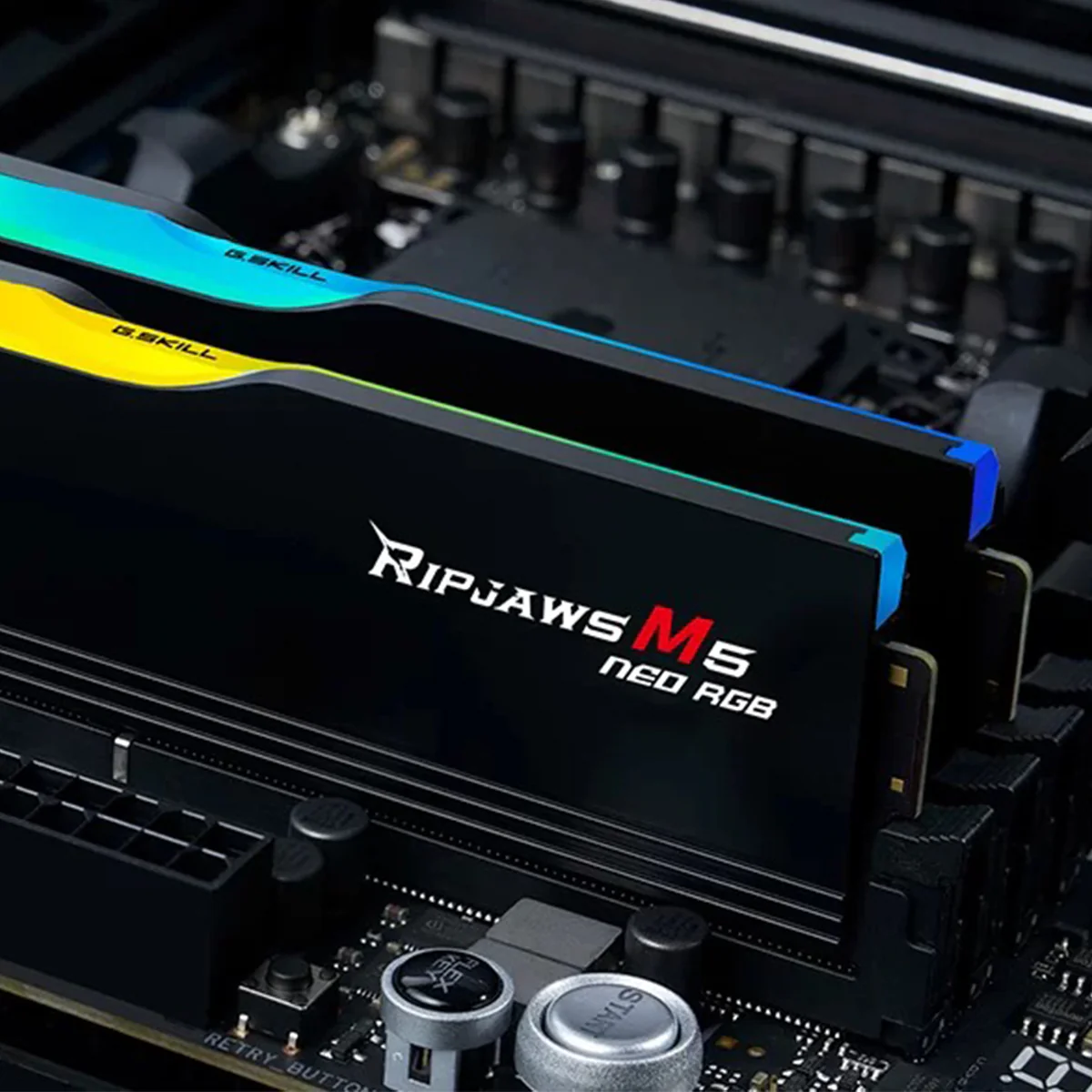 G.Skill Ripjaws M5 RGB 64GB (2x32GB) DDR5 6000 MT/s CL36-36-36-96 1.35V AMD EXPO & Intel XMP Desktop Memory (F5-6000J3636F32GX2-RM5NRK) - Image 6