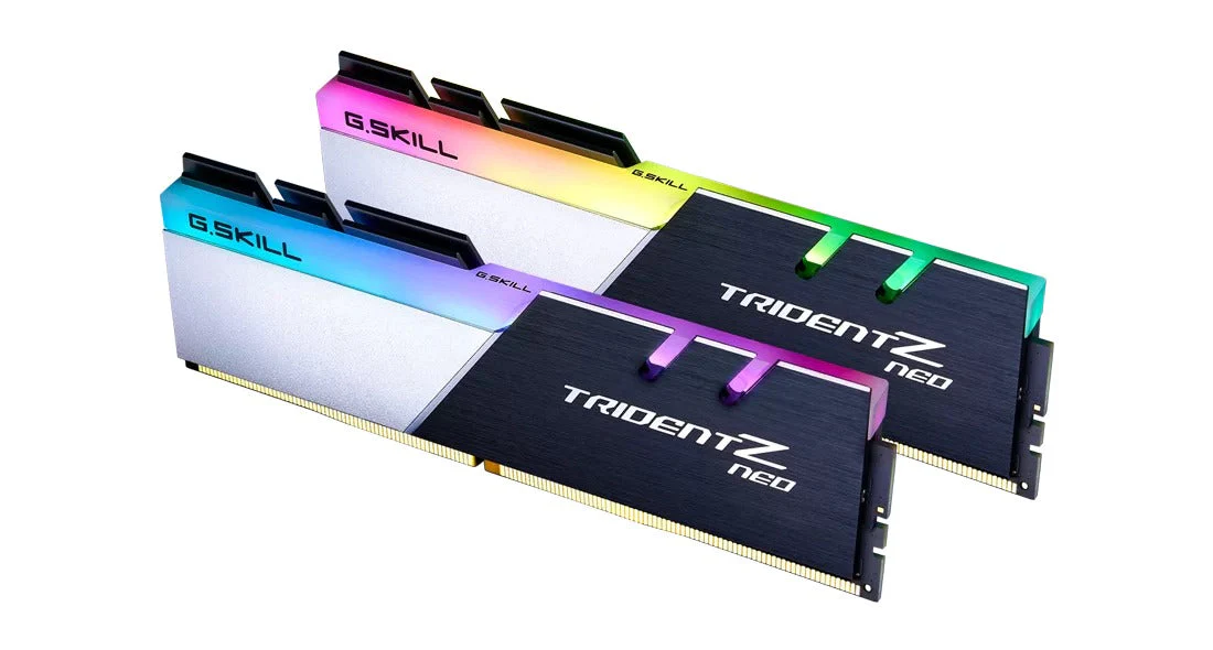 G.Skill Trident Z Neo RGB 64GB (2X32GB) DDR4 3600MHZ CL18-22-22-42 1.35V Desktop Memory (Black/Silver) (F4-3600C18D-64GTZN) - Image 3