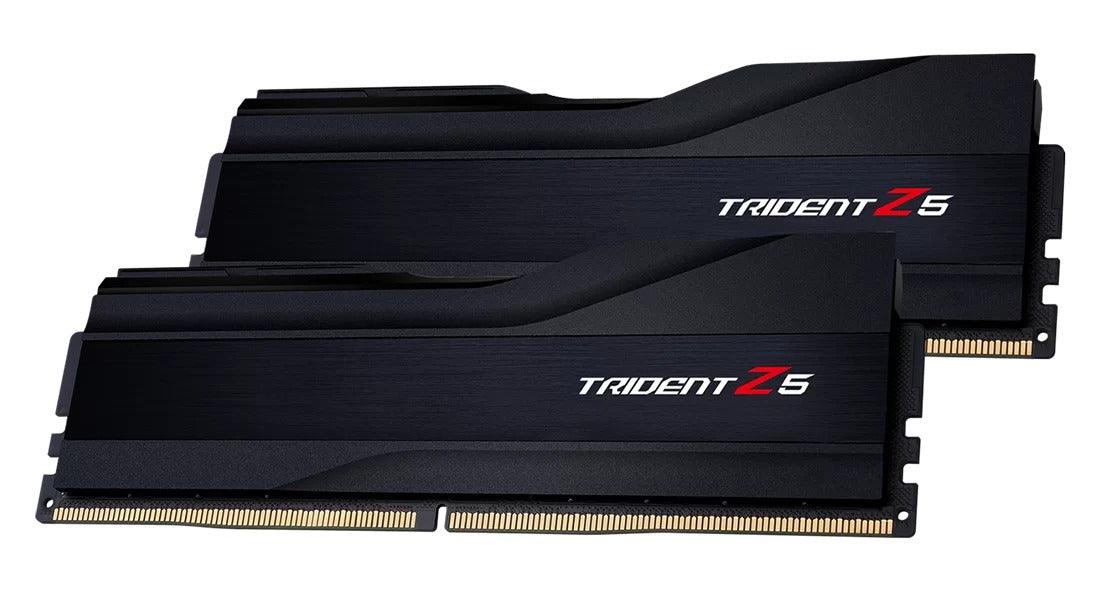 G.Skill Trident Z5 32GB (16GBX2) DDR5 Intel XMP 5600MHZ Memory (Matte Black) (F5-5600J4040C16GX2-TZ5K) - Image 2