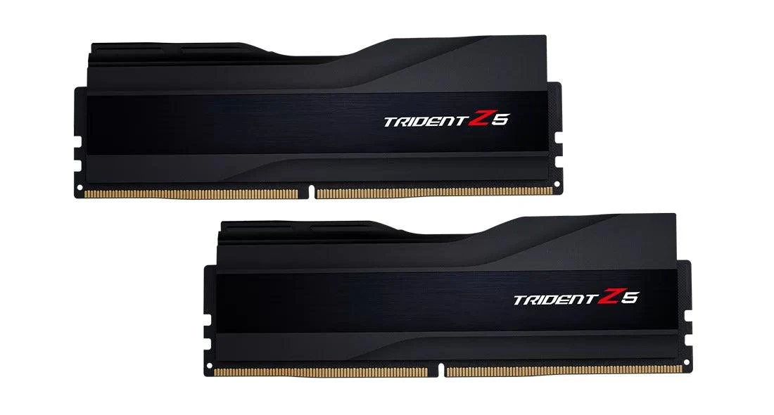 G.Skill Trident Z5 32GB (2X16GB) DDR5 Intel XMP 5600MHZ CL36-36-36-89 1.20V Desktop Memory (Matte Black) (F5-5600J3636C16GX2-TZ5K)