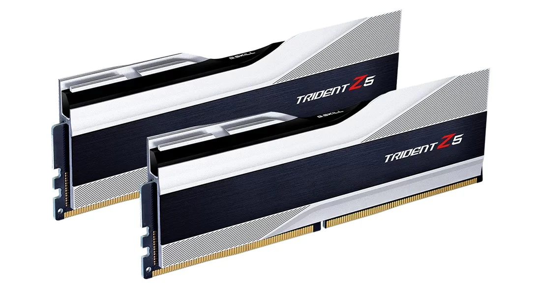 G.Skill Trident Z5 32GB (2X16GB) DDR5 Intel XMP 5600MHZ CL36-36-36-89 1.20V Desktop Memory (Silver) (F5-5600J3636C16GX2-TZ5S) - Image 2