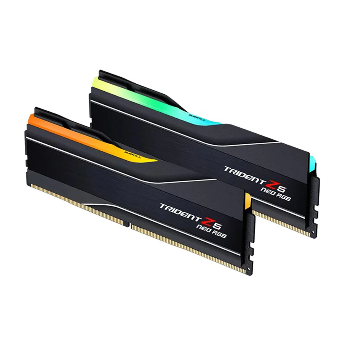 G.Skill Trident Z5 Neo RGB 32GB (2x16GB) DDR5 6000 MT/s CL30-38-38-96 1.35V AMD EXPO Desktop Memory (Matte Black) (F5-6000J3038F16GX2-TZ5NR) - Image 2