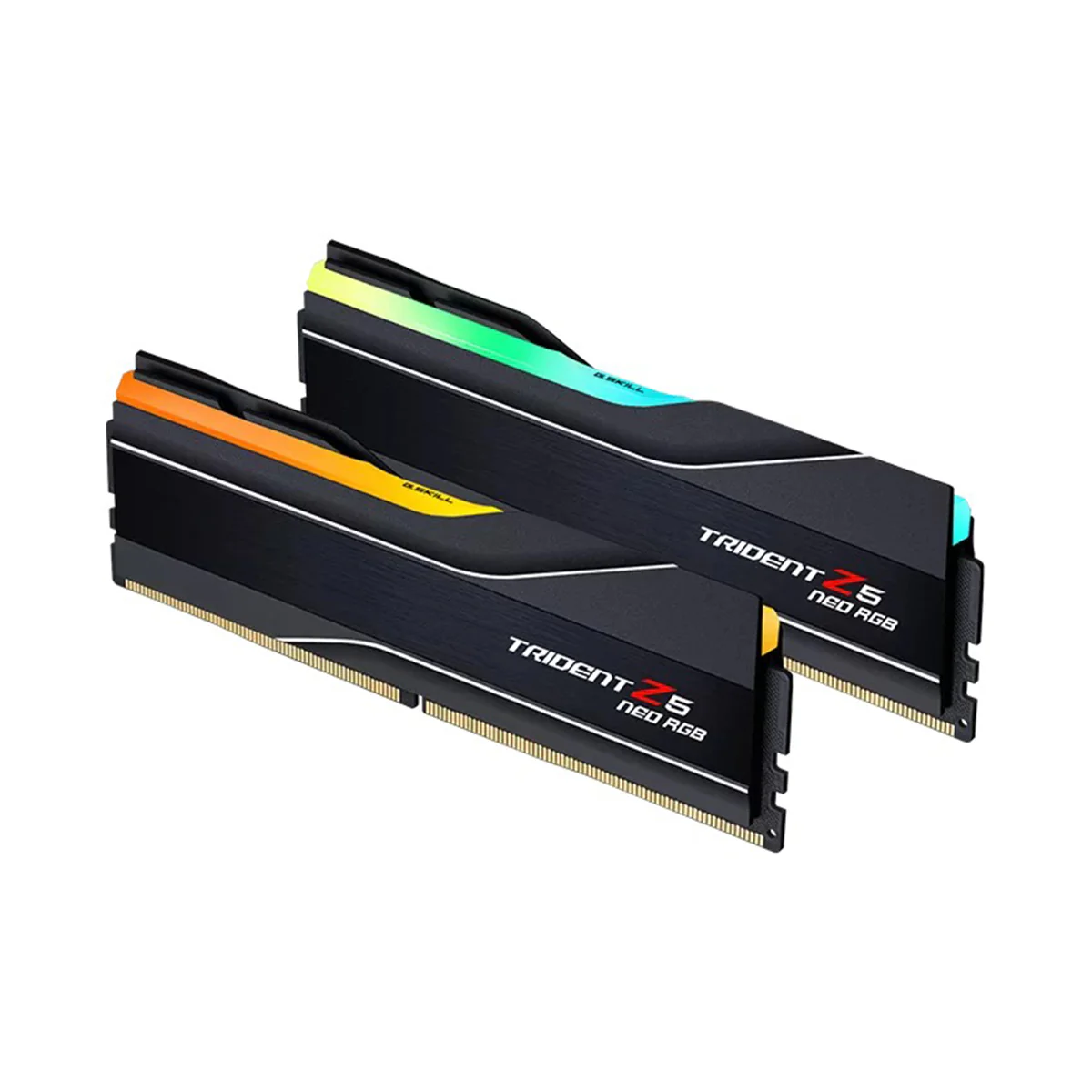 G.Skill Trident Z5 Neo RGB 64GB (2x32GB) DDR5 6000 MT/s CL30-40-40-96 1.40V AMD EXPO Desktop Memory (Matte Black) (F5-6000J3040G32GX2-TZ5NR) - Image 2