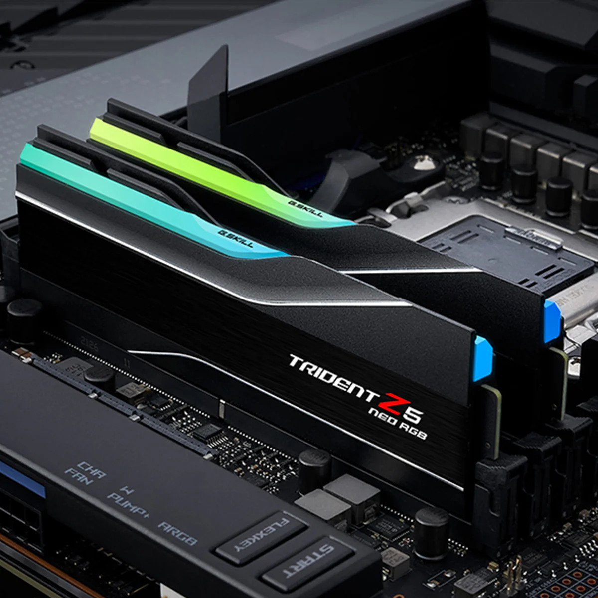 G.Skill trident Z5 Neo RGB 96GB (2x48GB) DDR5 6000 MT/s CL28-36-36-96 1.35V AMD EXPO Desktop Memory (F5-6000J2836F48GX2-TZ5NR) - Image 7