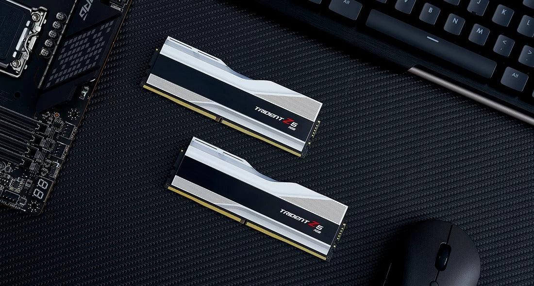 G.SKILL Trident Z5 RGB 32GB (2 x 16GB) DDR5-6400 Memory (Silver) (F5-6400J3239G16GX2-TZ5RS) - Image 5