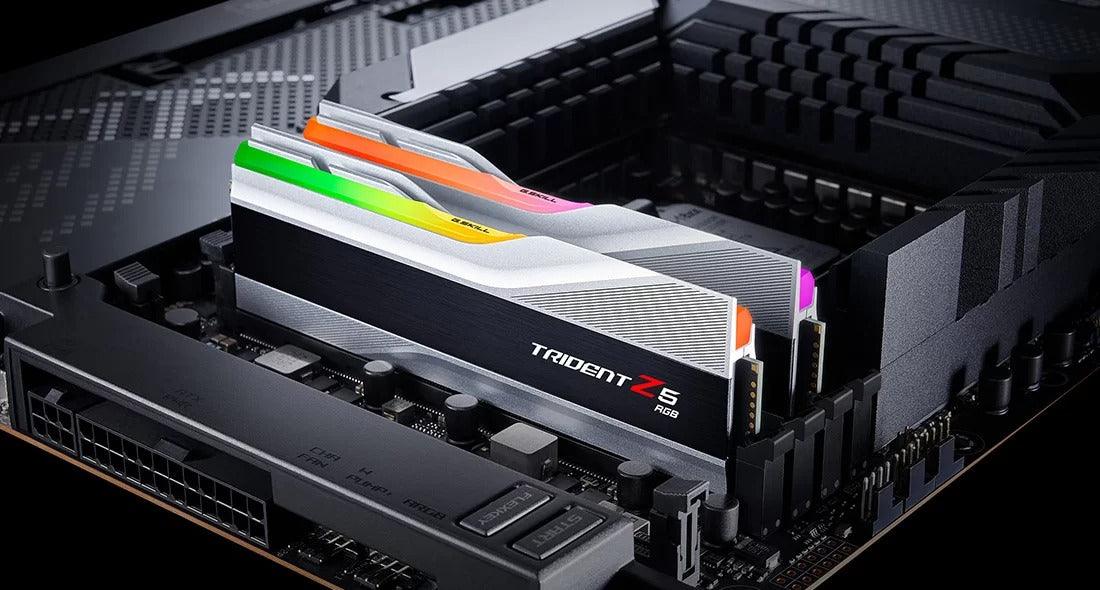 G.SKILL Trident Z5 RGB 32GB (2 x 16GB) DDR5-6400 Memory (Silver) (F5-6400J3239G16GX2-TZ5RS) - Image 8