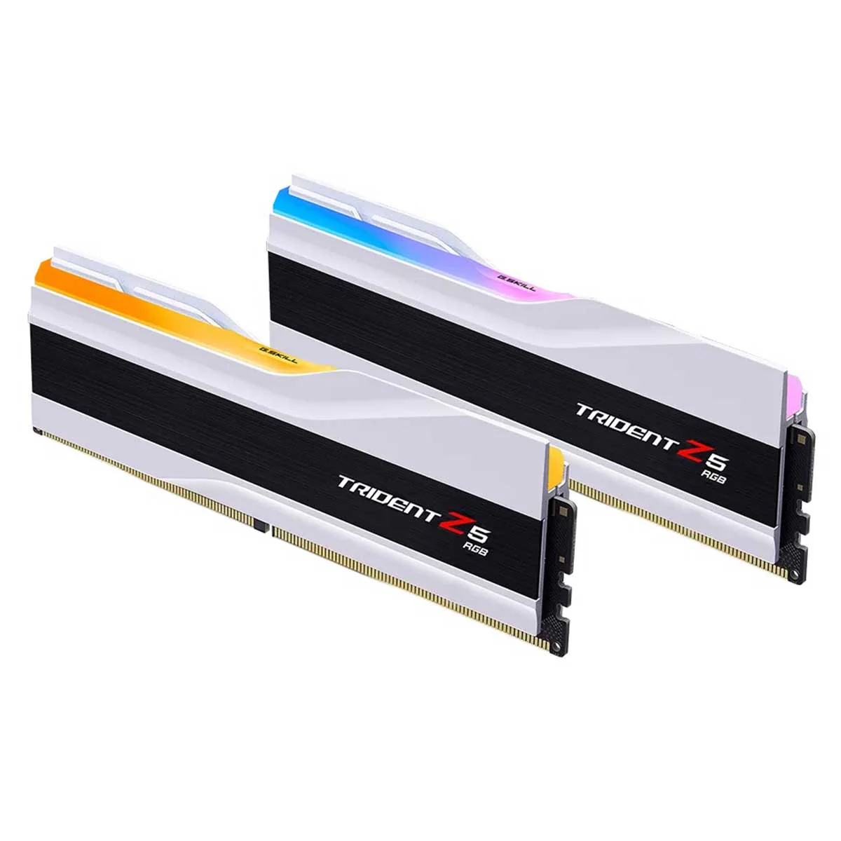 G.Skill Trident Z5 RGB 32GB (2X16GB) DDR5 Intel XMP 6000MHZ CL36-36-36-96 1.35V Desktop Memory (Matte White) (F5-6000J3636F16GX2-TZ5RW) - Image 3