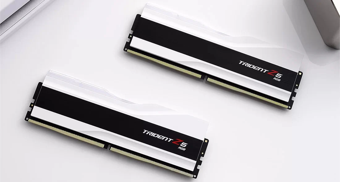 G.Skill Trident Z5 RGB 32GB (2X16GB) DDR5 Intel XMP 6000MHZ CL36-36-36-96 1.35V Desktop Memory (Matte White) (F5-6000J3636F16GX2-TZ5RW) - Image 6