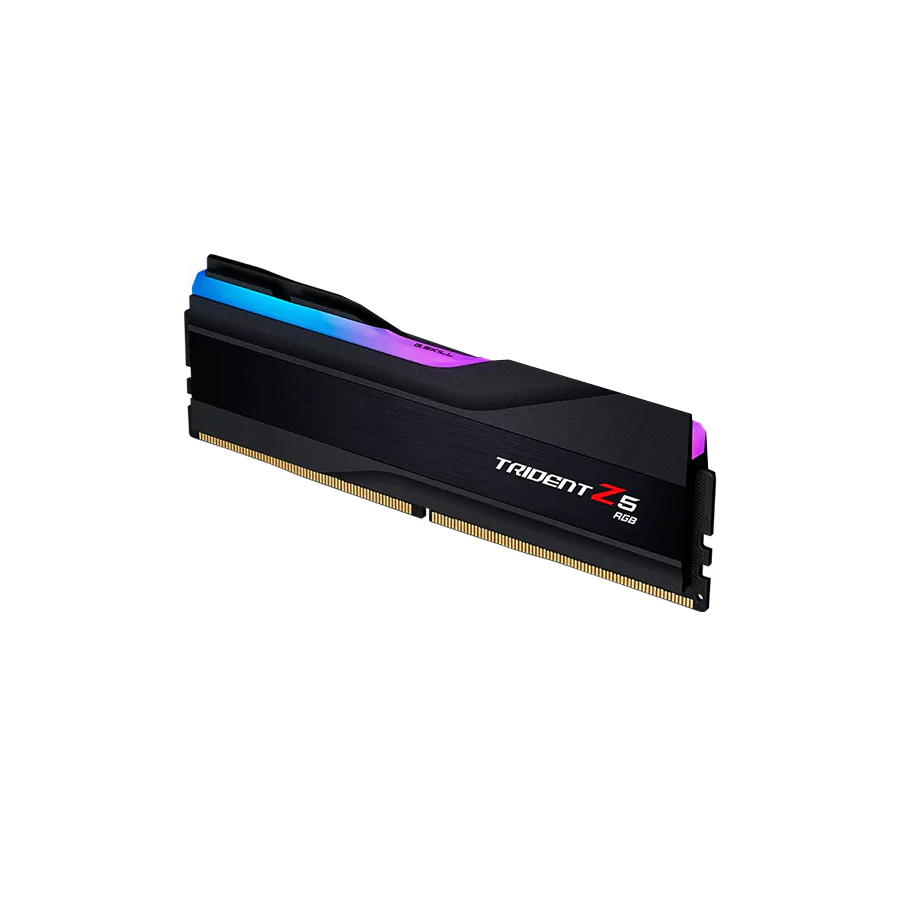 G.Skill Trident Z5 RGB 32GB (32GBx1) DDR5 6000 MT/s CL36-36-36-96 1.35v AMD EXPO Desktop/Intel XMP Memory (Matte Black) (F5-6000J3636F32GX1-TZ5RK) - Image 5