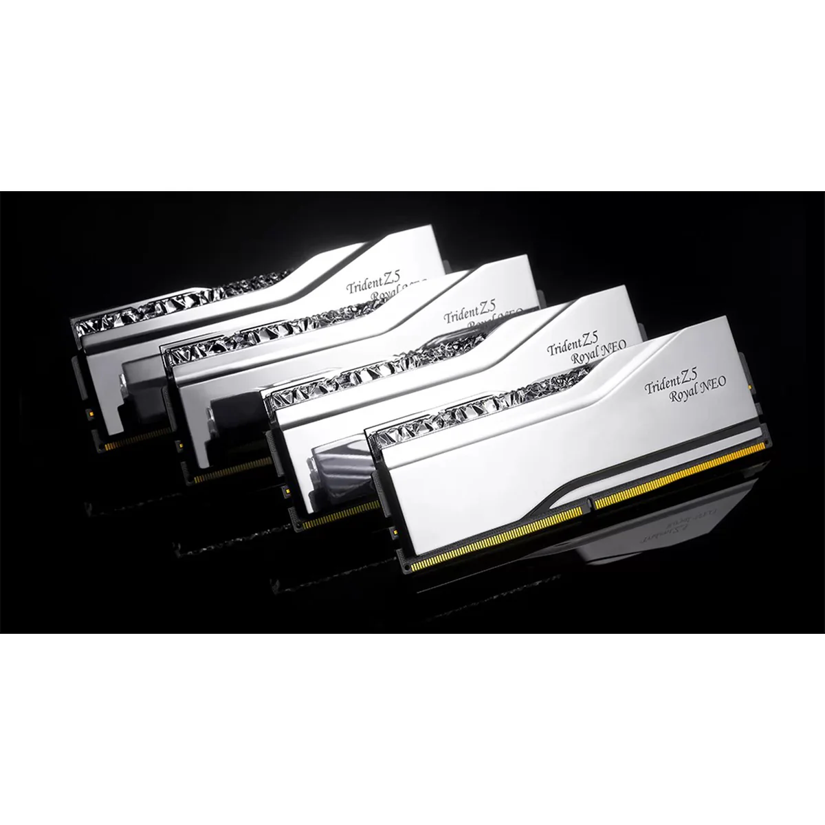 G.Skill Trident Z5 Royal Neo 32GB (2x16GB) DDR5-8000 CL38-48-48-128 1.45V AMD EXPO Desktop Memory (F5-8000J3848H16GX2-TR5NS) - Image 2