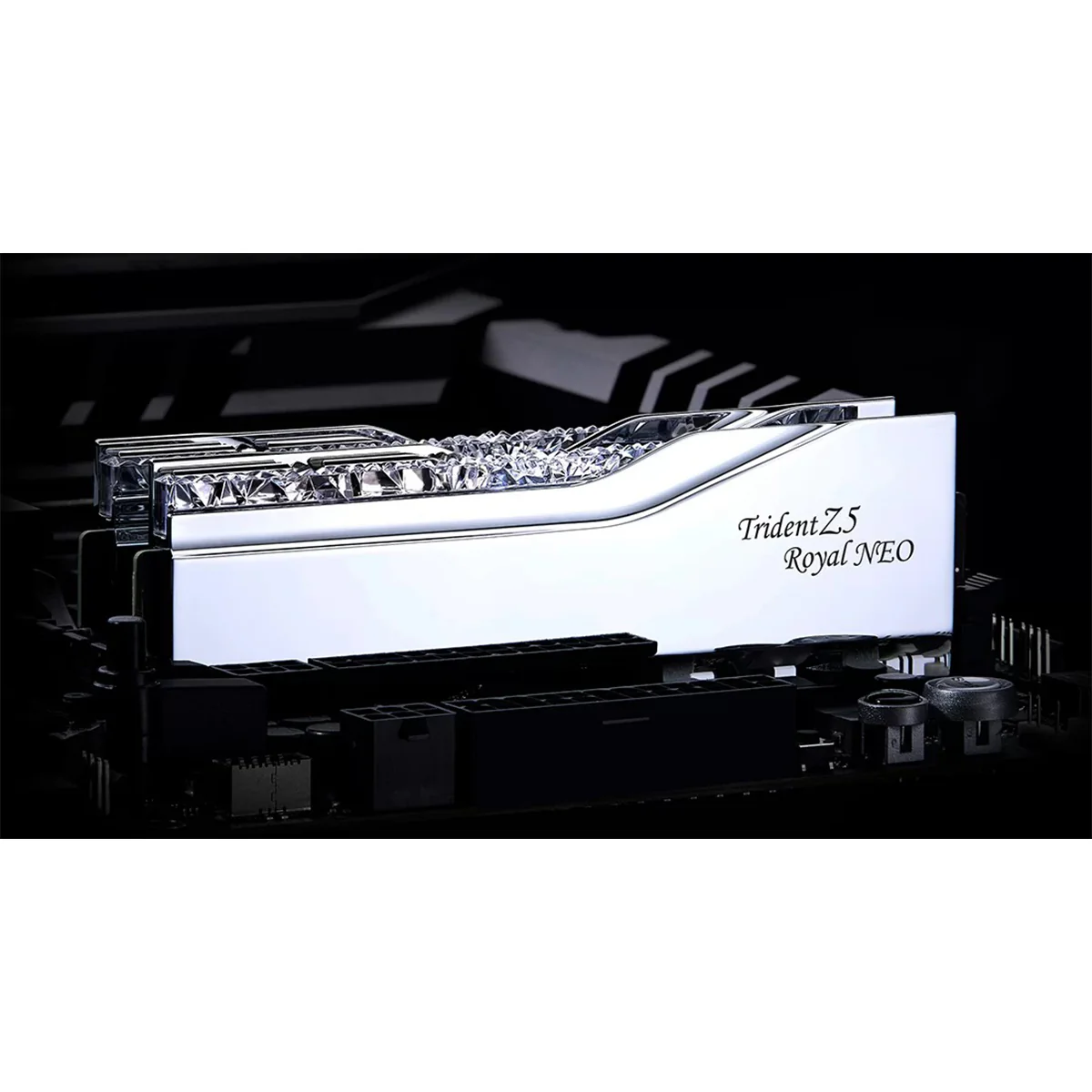 G.Skill Trident Z5 Royal Neo 96GB (2x48GB) DDR5 6000 MT/s CL30-36-36-96 1.35V AMD EXPO Desktop Memory (Silver) (F5-6000J3036F48GX2-TR5NS) - Image 3