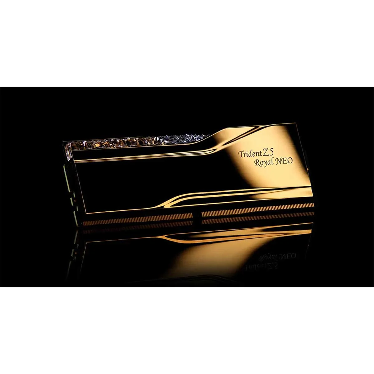 G.Skill Trident Z5 Royal Neo DDR5 48GB (2x24GB) 6000 MT/s CL28-36-36-96 1.35V AMD EXPO Desktop Memory (Gold) (F5-6000J2836F24GX2-TR5NG) - Image 7
