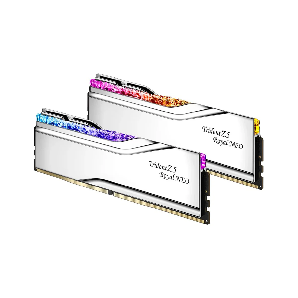 G.Skill Trident Z5 Royal Neo DDR5 48GB (2x24GB) 6000 MT/s CL28-36-36-96 1.35V AMD EXPO Desktop Memory (Silver) (F5-6000J2836F24GX2-TR5NS) - Image 3
