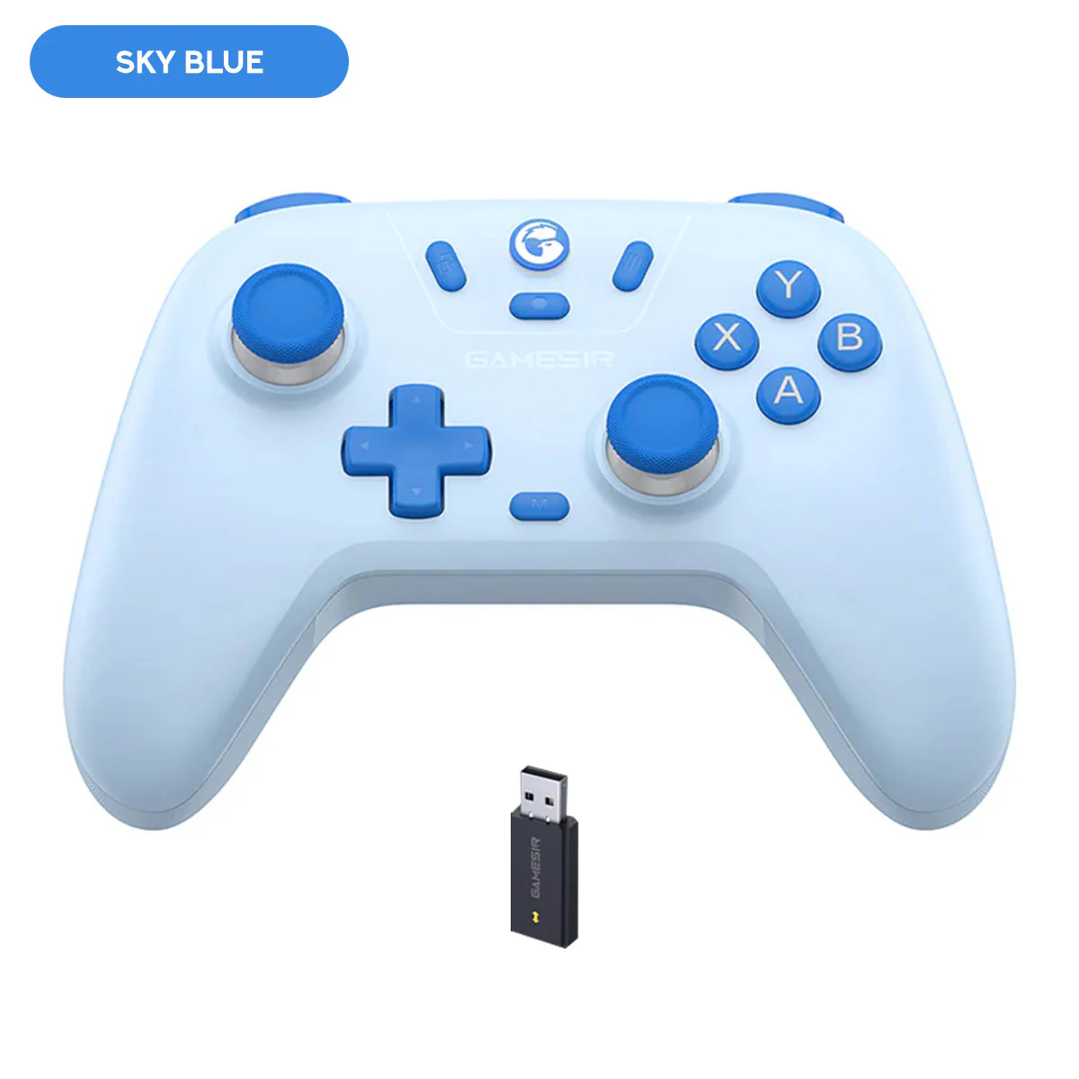 Gamesir T4 Nova Lite Multi-Platform Wireless Game Controller (Stellar White, Space Purple, Sky Blue, Golden Yellow, Mint Green, Blush Pink) - Image 22