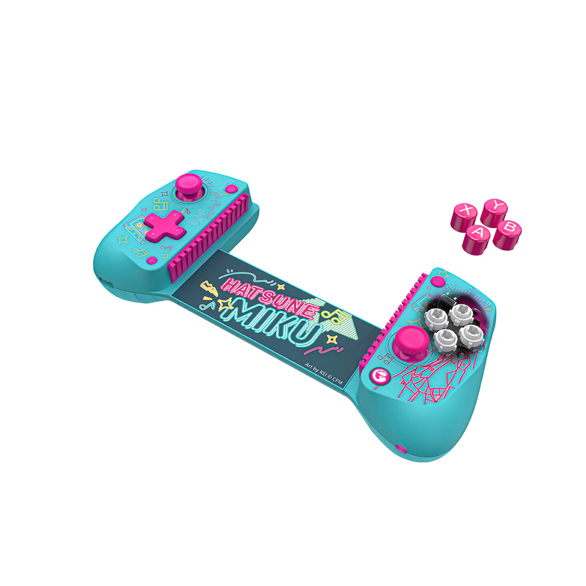 Gamesir X5S Wireless Game Controller for PC / Mobile / Nintendo Switch / Nintendo Switch 2 (Hatsune Miku) - Image 3
