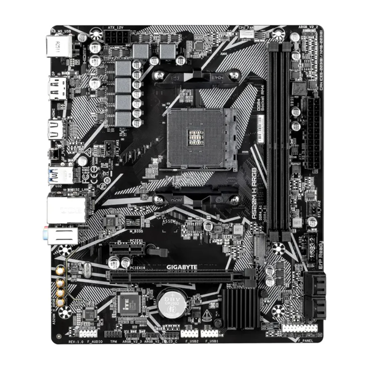 Gigabyte A520M H ARGB mATX UD Motherboard - Image 2