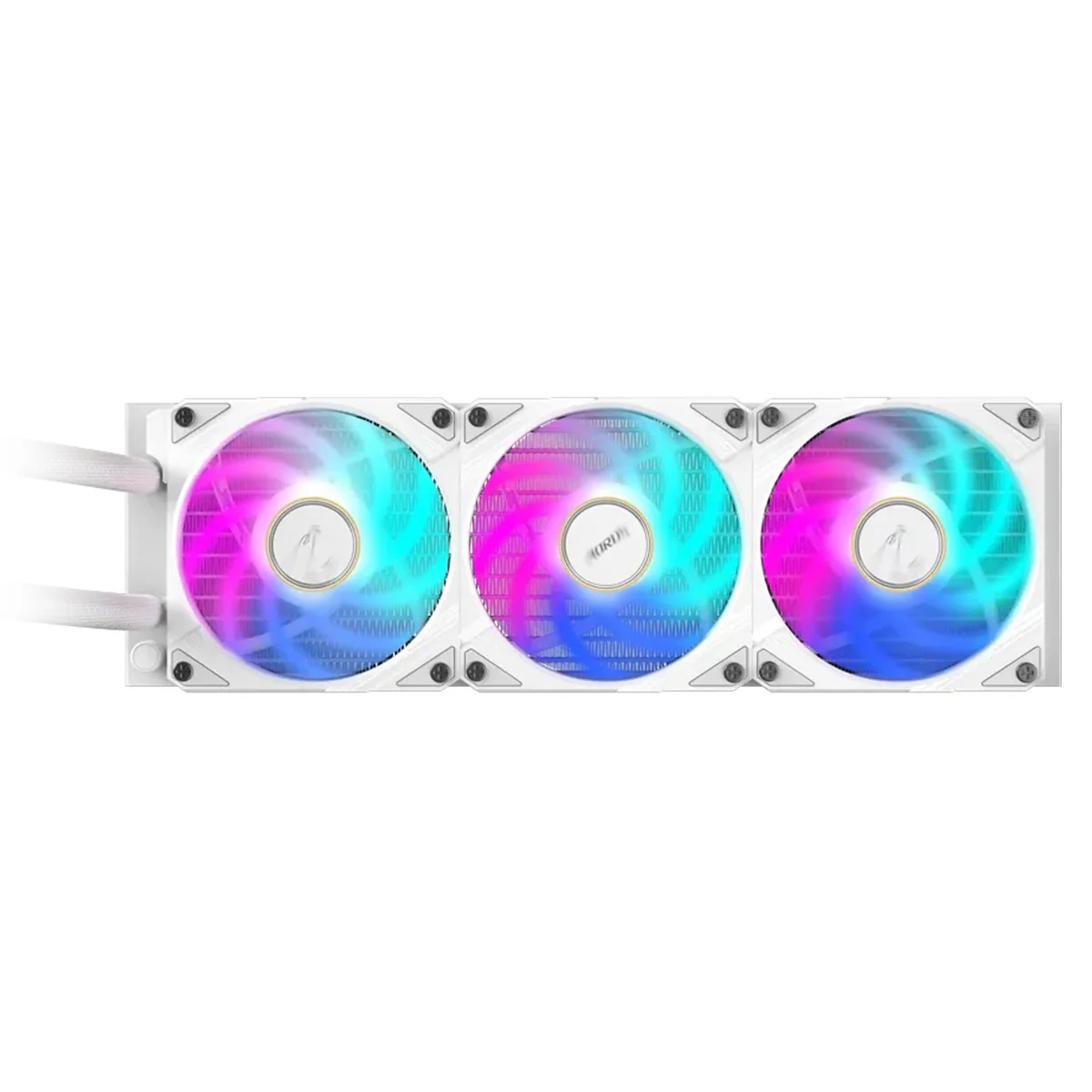 Gigabyte Aorus Waterforce X II 360 Ice CPU Cooler (White) - Image 3