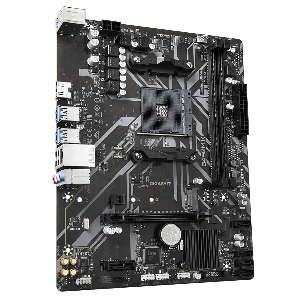 Gigabyte B450M K Ultra Durable Motherboard - Image 2
