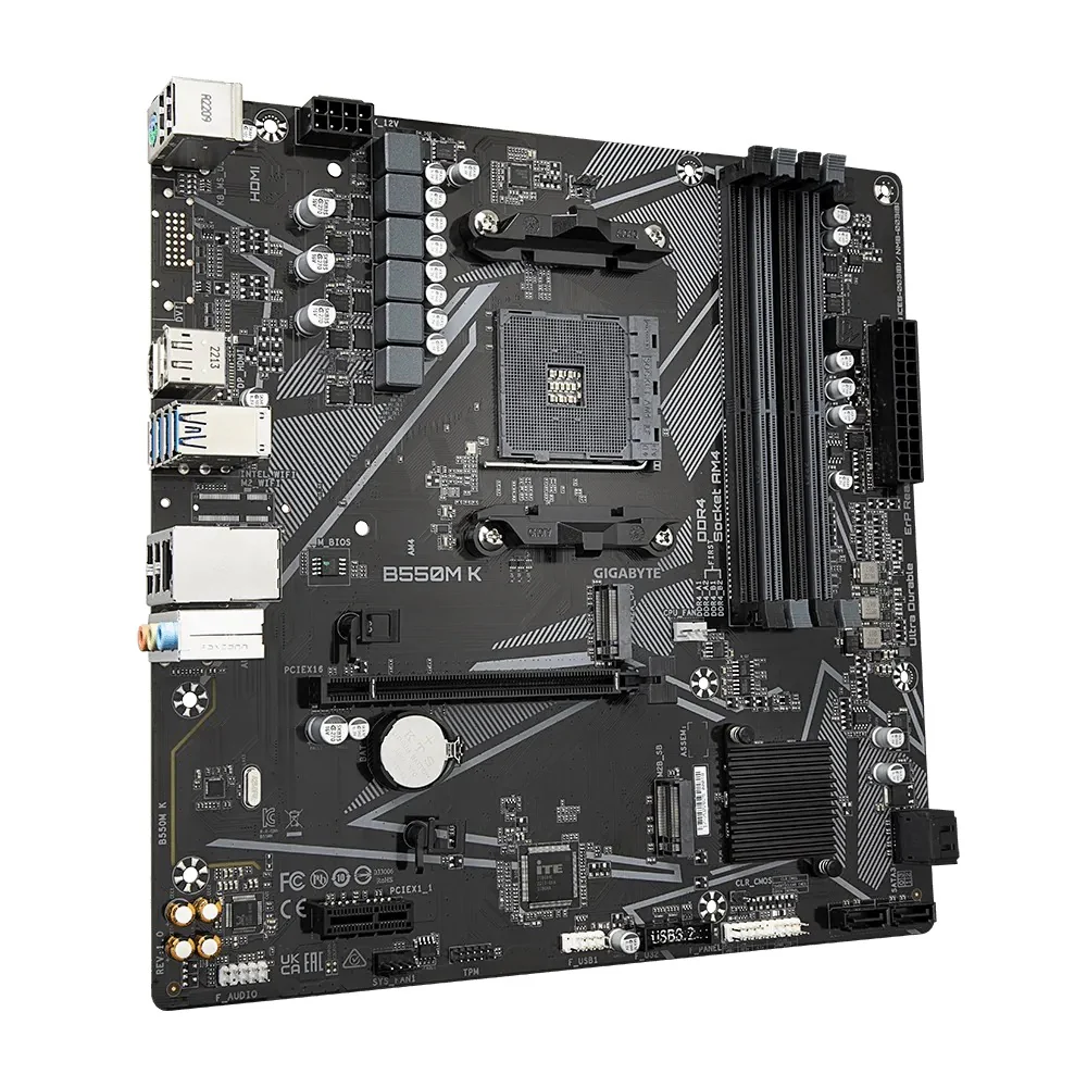 Gigabyte B550M K Ultra Durable Motherboard - Image 3