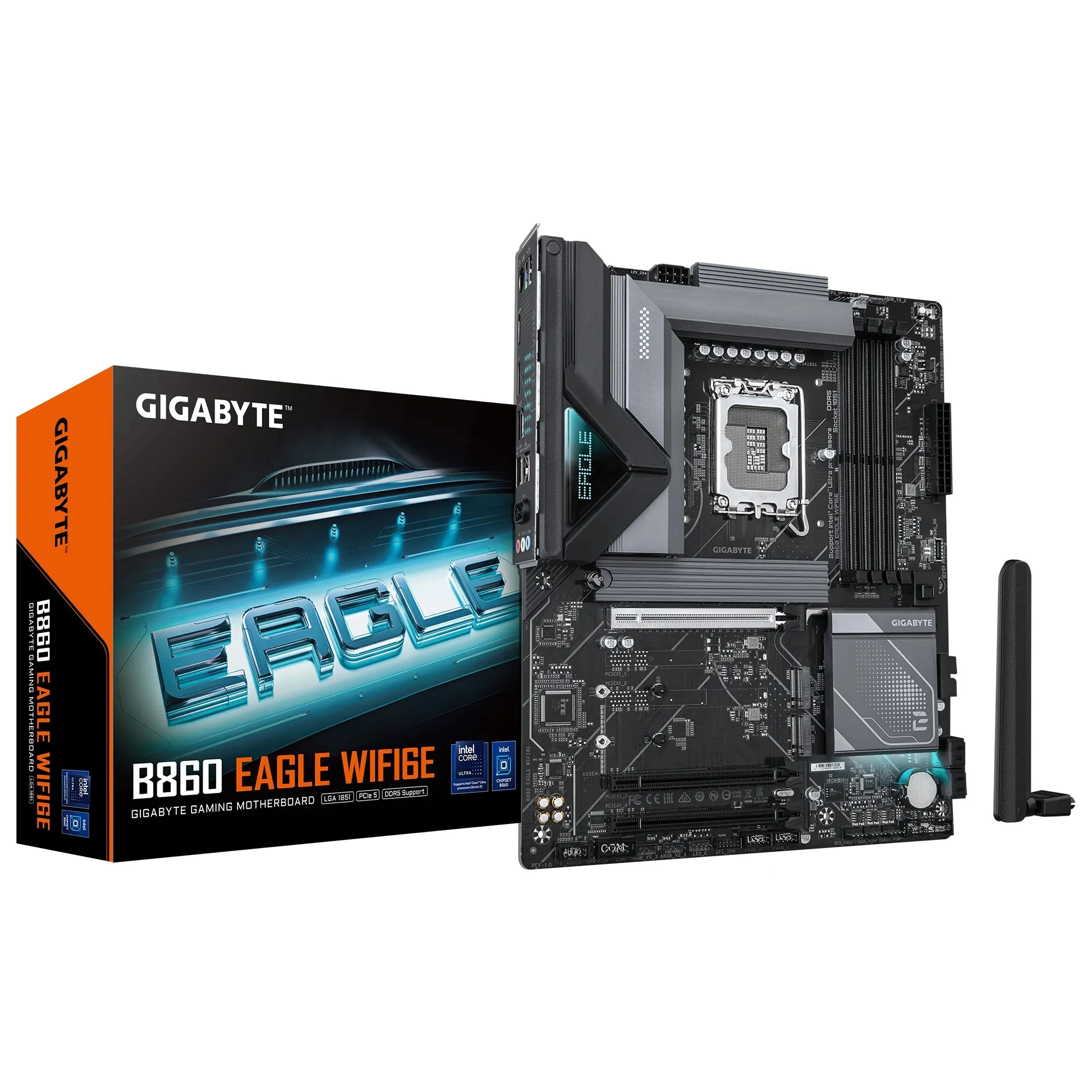 Gigabyte B860 Eagle WiFi6E ATX Intel Gaming Motherboard - Image 5