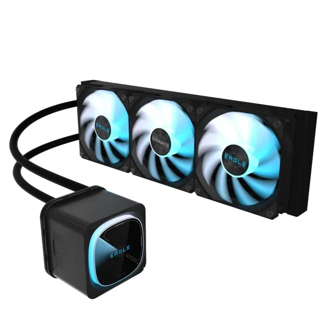 Gigabyte Eagle 360 AIO CPU Liquid Cooler (Black) - Image 2