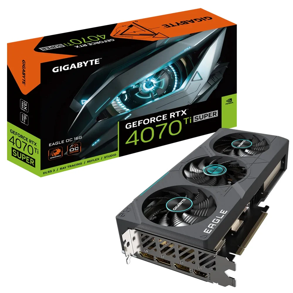 Gigabyte GeForce RTX 4070 TI Super Eagle OC 16GB GDDR6X Graphics Card - Image 7