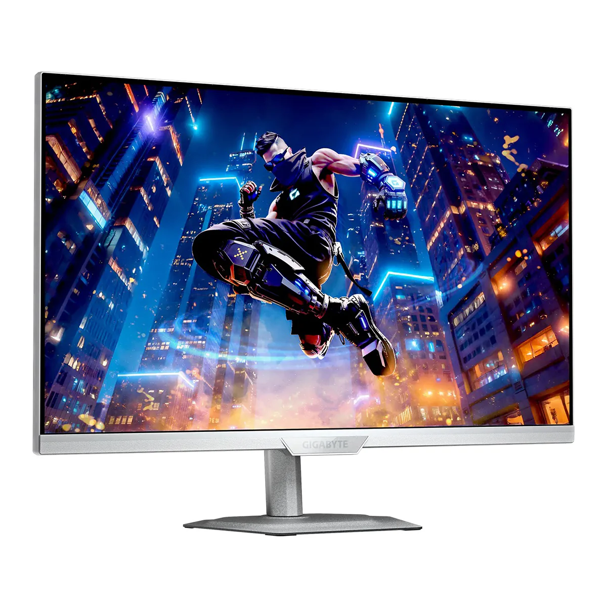 Gigabyte M27Q2 QD Ice 27" QHD (2560x1440) 200Hz/ OC 210Hz 1ms GTG SS IPS Edge Gaming Monitor with Tilt / Swivel / Pivot / Height Adjustment - Image 4