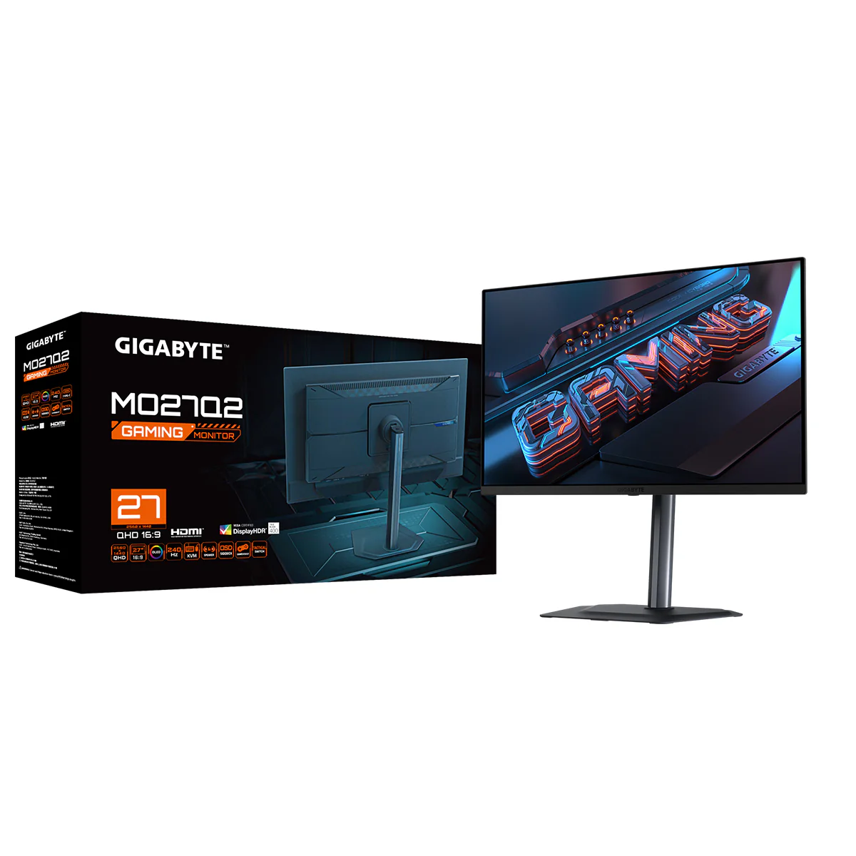 Gigabyte MO27Q2 27 QHD (2560x1440) QD-OLED 240Hz 0.03MS GTG DisplayHDR 400 Gaming Monitor - Image 10