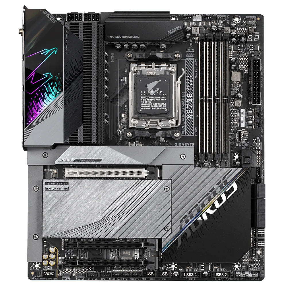 GIGABYTE X670E AORUS Master Gaming Motherboard - Image 2