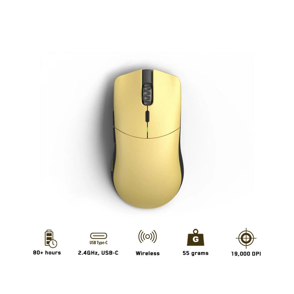 Glorious Forge Model O Pro Wireless Gaming Mouse (Golden Panda) - Image 2