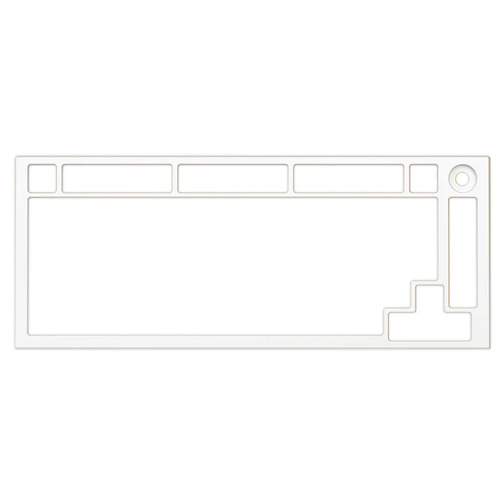 GLORIOUS GMMK PRO 75% ALTERNATIVE TOP FRAME (E-WHITE)