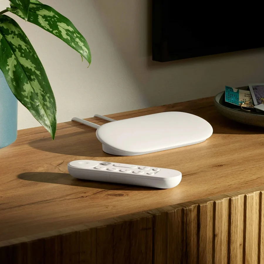 Google TV Streamer (4K) with Voice Remote 32GB (Porcelain) - Image 3