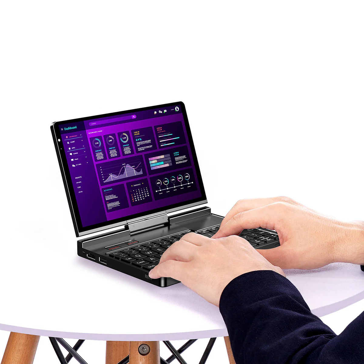 GPD Pocket 4 2025 AMD Ryzen 7 8840U 8.8" LTPS (2560x1600) 144Hz High-Refresh Iris Display 16GB RAM 1TB SSD Windows 11 Home Handheld AI PC + GPD Pocket 4 Protection Case - Image 21