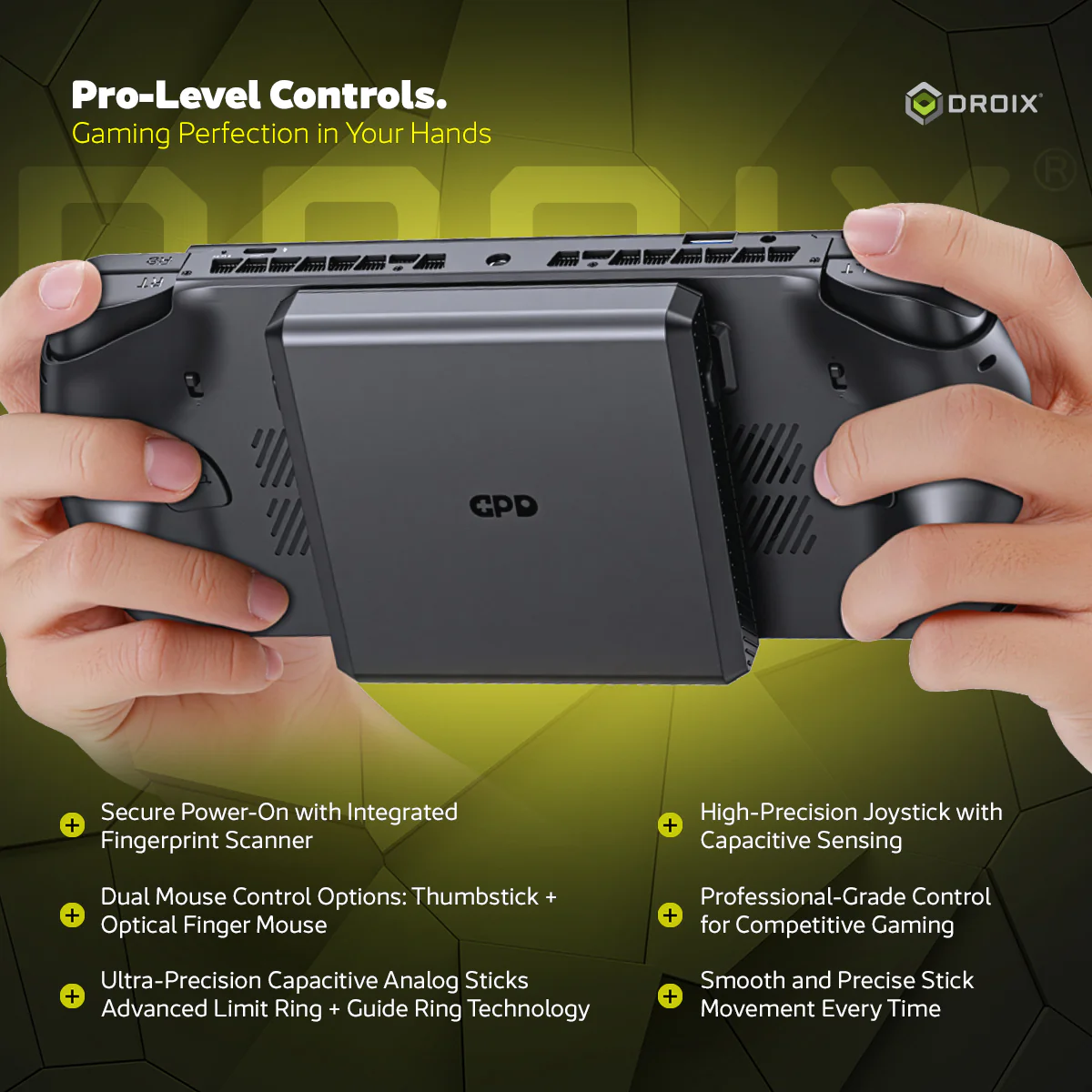 GPD Win 5 AMD Ryzen AI Max+ 395 7" (1920x1080) 120Hz Gaming Display 32GB RAM LPDDR5X-8000MT/S + 2TB SSD AMD Radeon 8060S (RDNA3.5) Windows 11 Handheld Gaming Console (Black) + GPD Win 5 Protection Case - Image 5