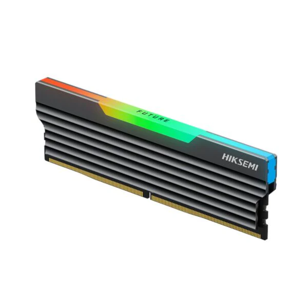 Hiksemi Future RGB Single 16GB 6000MHz DDR5 UDIMM Gaming Memory with Heatsink (Black) (HSC516U60C4 16G) - Image 3
