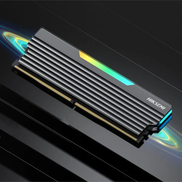 Hiksemi Future RGB Single 16GB 6000MHz DDR5 UDIMM Gaming Memory with Heatsink (Black) (HSC516U60C4 16G) - Image 5