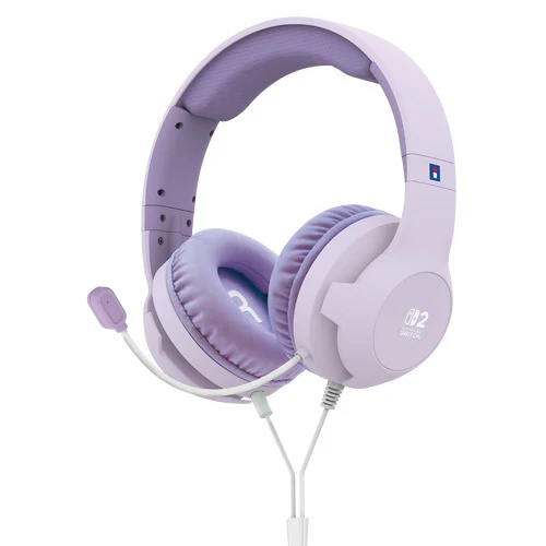 Hori Gaming Headset for Nintendo Switch 2 (Cozy Purple, Cozy Green, Cozy Pink, Black) (NSX-111A, NSX-112A, NSX-113A, NSX-145A) - Image 2