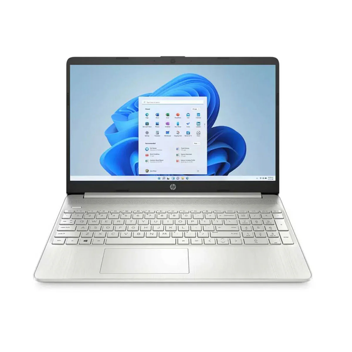 HP 15-FC0204AU Laptop (Natural Silver) | 15.6" FHD (1920x1080) | R5-7520U | 8GB RAM | 512GB Ssd | AMD Radeon Graphics | Windows 11 Home | Ms Office Home & Student 2021 | HP Travel Backpack - Image 2