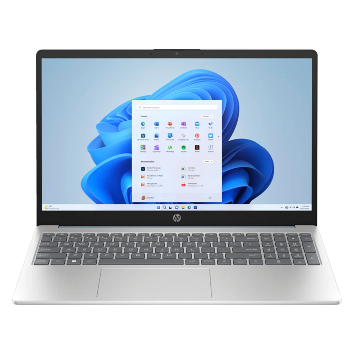 HP 15-FD0252TU Laptop (Moonlight Blue) | 15.6 FHD (1920X1080) | I5-1334U | 16GB RAM | 512GB SSD | Intel Iris Xe Graphics | Windows 11 Home | MS Office Home & Student 2021 | HP Everyday 16 Laptop Briefcase - Image 4